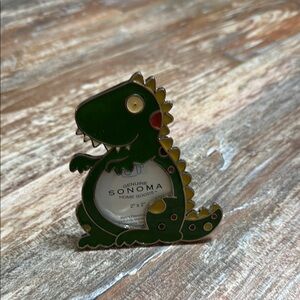 Sonoma Green Dinosaur Photo Frame